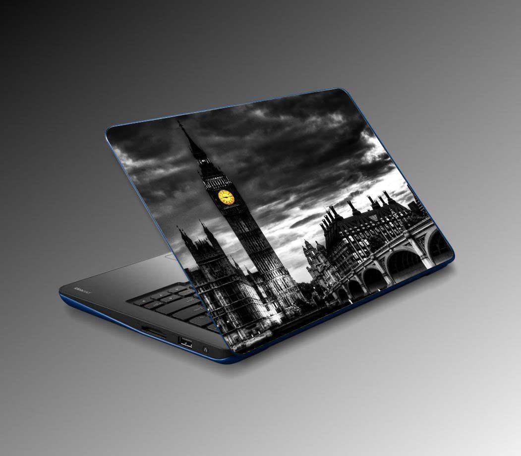 Laptop%20Sticker%20Notebook%20Pc%20Kaplama%20Etiketi%20İngiltere%20Saat%20Kulesi