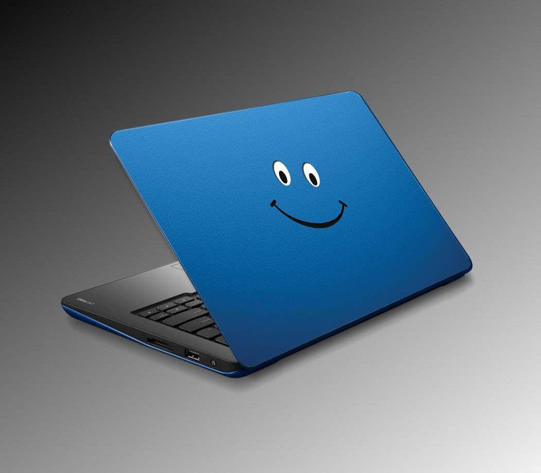 Laptop%20Sticker%20Notebook%20Pc%20Kaplama%20Etiketi%20Blue%20Smile