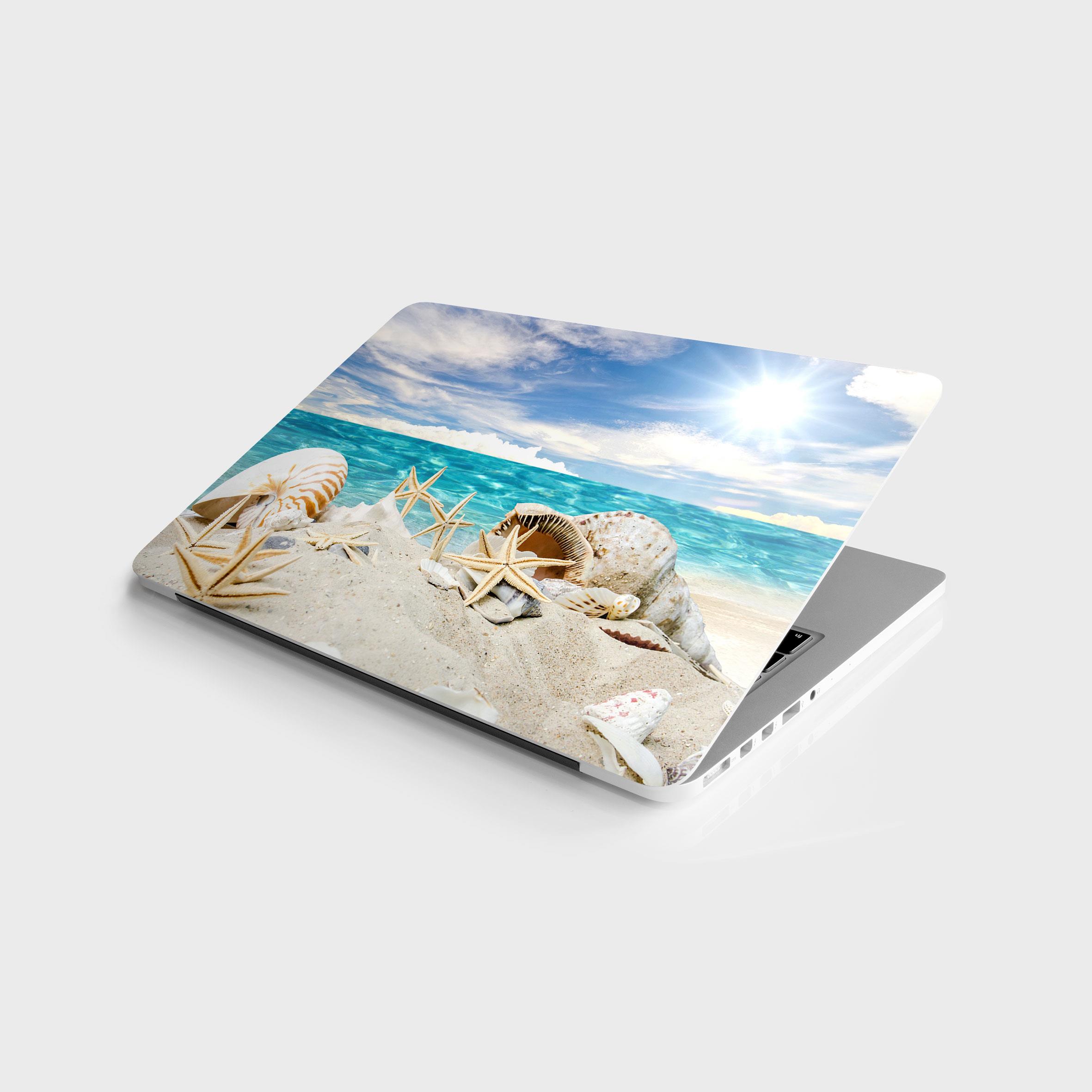 Laptop%20Sticker%20Bilgisayar%20Notebook%20Pc%20Kaplama%20Etiketi%20SeaShells