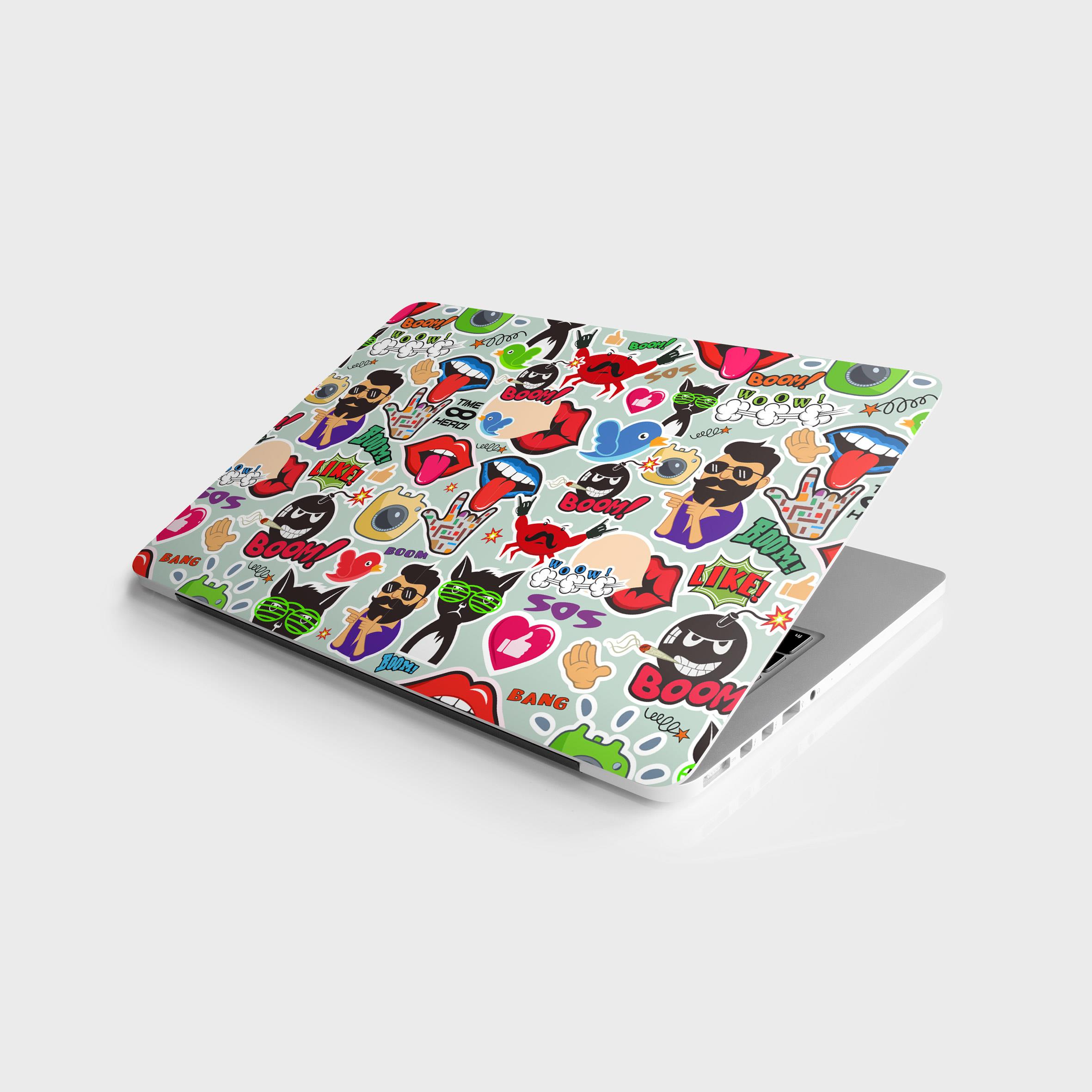 Laptop%20Sticker%20Bilgisayar%20Notebook%20Pc%20Kaplama%20Etiketi%20Boom%20Like