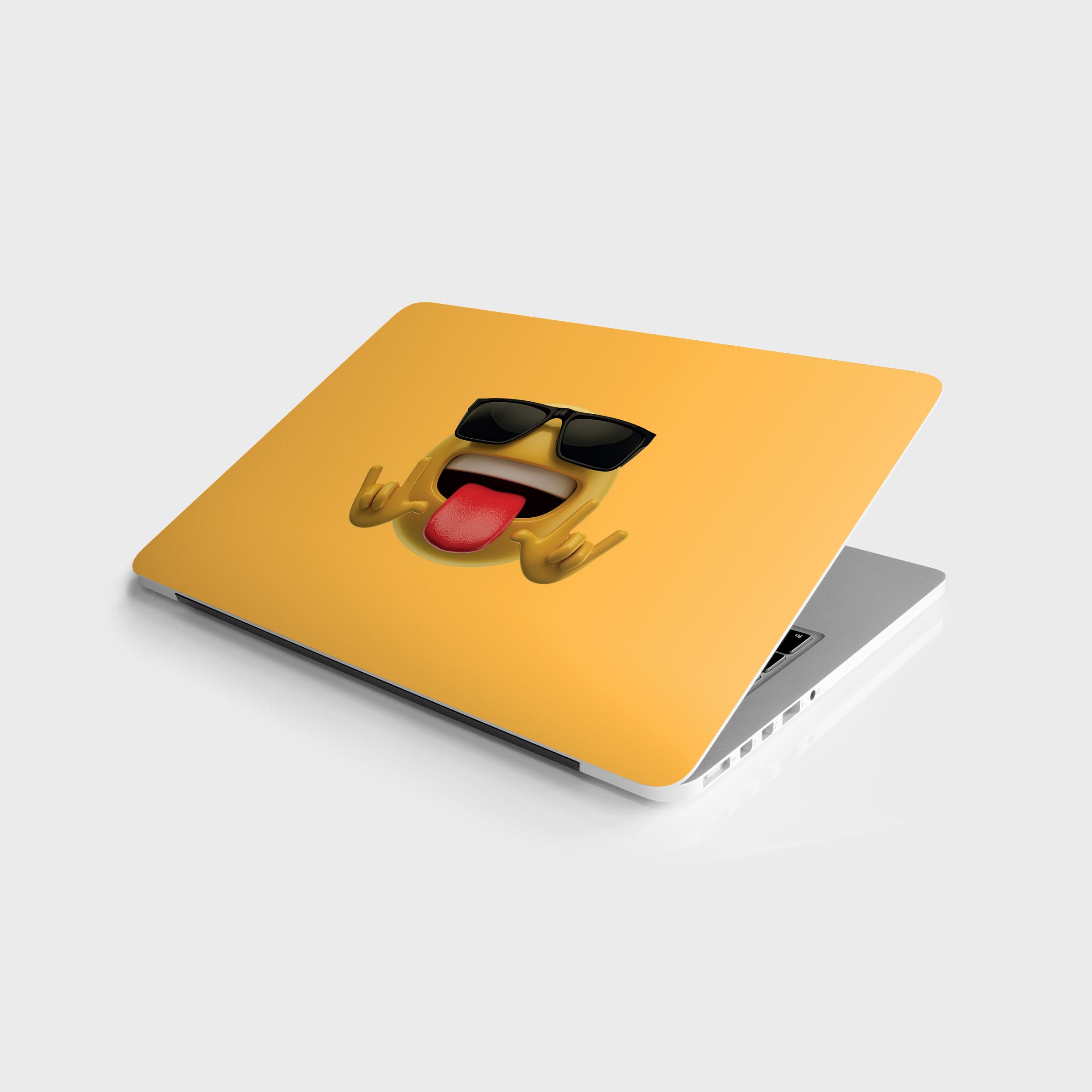 Laptop%20Sticker%20Bilgisayar%20Notebook%20Pc%20Kaplama%20Etiketi%20Rock%20Emoji