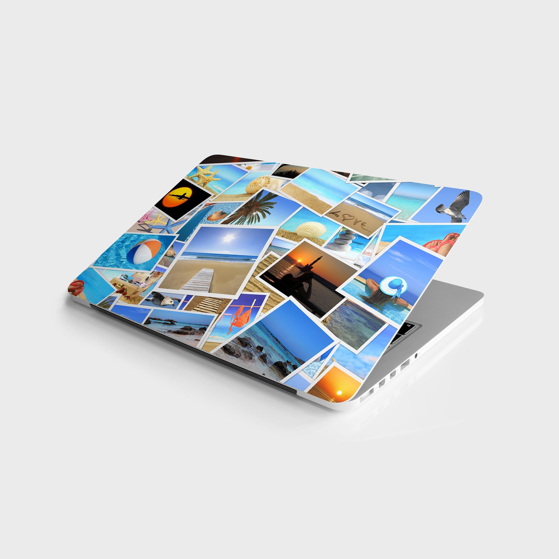 Laptop%20Sticker%20Bilgisayar%20Notebook%20Pc%20Kaplama%20Etiketi%20Tatil%20Photo%20Collage