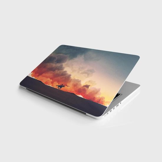 Laptop Sticker Notebook Pc Kaplama Etiketi Field Of Fire