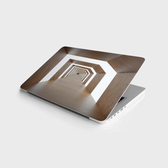 Laptop Sticker Notebook Pc Kaplama Etiketi 3d Modern Design