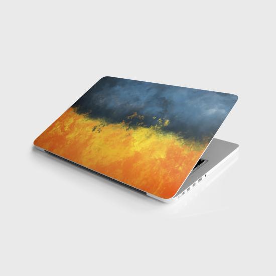 Laptop Sticker Notebook Pc Kaplama Etiketi Fire