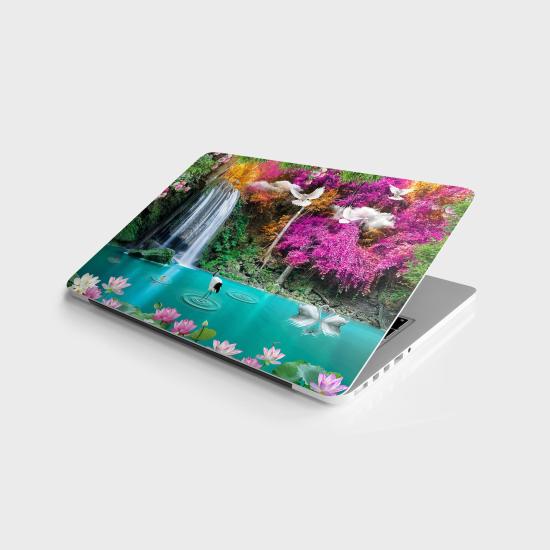 Laptop Sticker Bilgisayar Notebook Pc Kaplama Etiketi 3D Nature