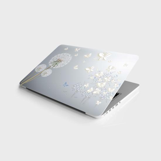 Laptop Sticker Notebook Pc Kaplama Etiketi Uçan Kelebekler