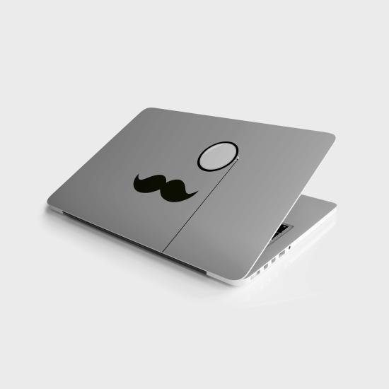 Laptop Sticker Bilgisayar Notebook Pc Kaplama Etiketi Bıyık