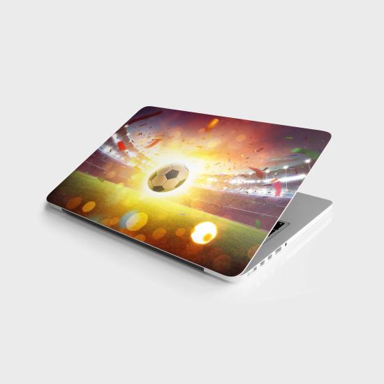 Laptop Sticker Bilgisayar Notebook Pc Kaplama Etiketi Futbol