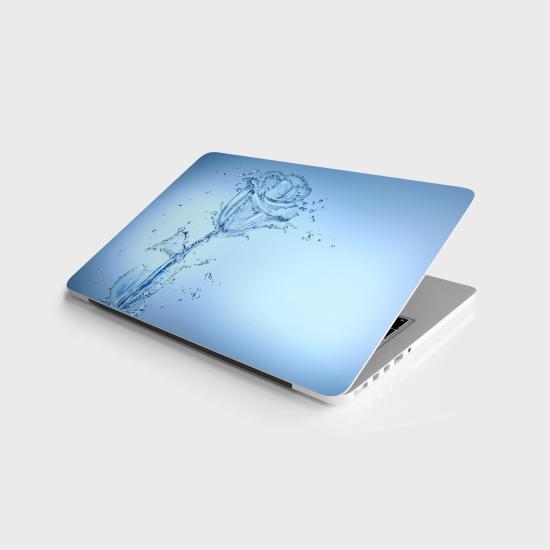 Laptop Sticker Bilgisayar Notebook Pc Kaplama Etiketi Water Rose