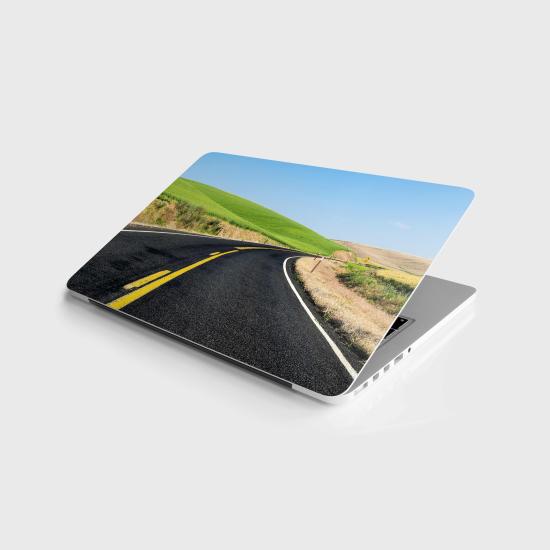 Laptop Sticker Bilgisayar Notebook Pc Kaplama Etiketi Yol