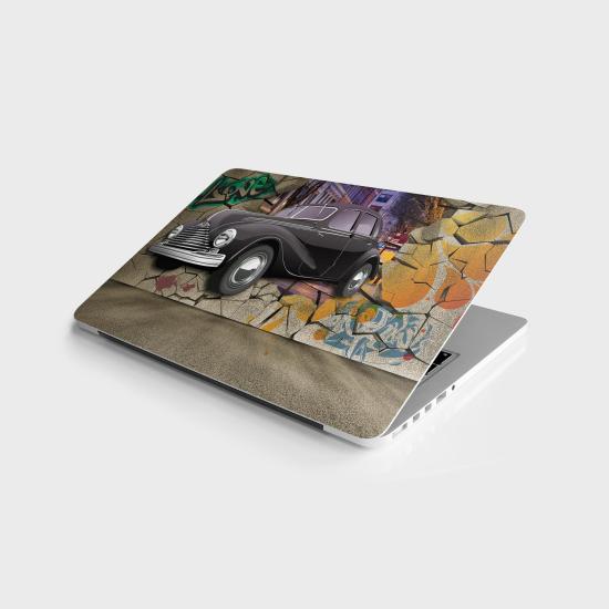 Laptop Sticker Bilgisayar Notebook Pc Kaplama Etiketi 3D Duvar Araba