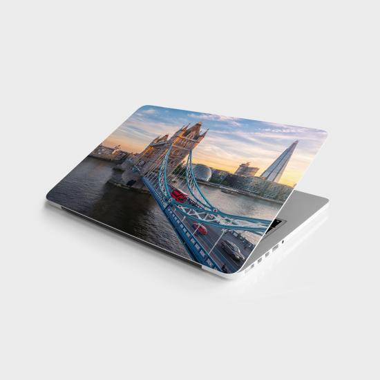 Laptop Sticker Bilgisayar Notebook Pc Kaplama Etiketi Tower Bridge