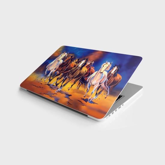 Laptop Sticker Bilgisayar Notebook Pc Kaplama Etiketi Yedi At