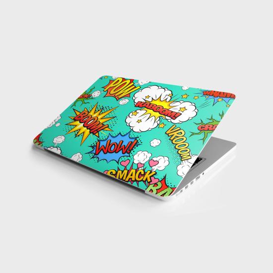 Laptop Sticker Bilgisayar Notebook Pc Kaplama Etiketi Kaboom