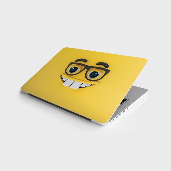 Laptop Sticker Bilgisayar Notebook Pc Kaplama Etiketi 3d Emoji 2