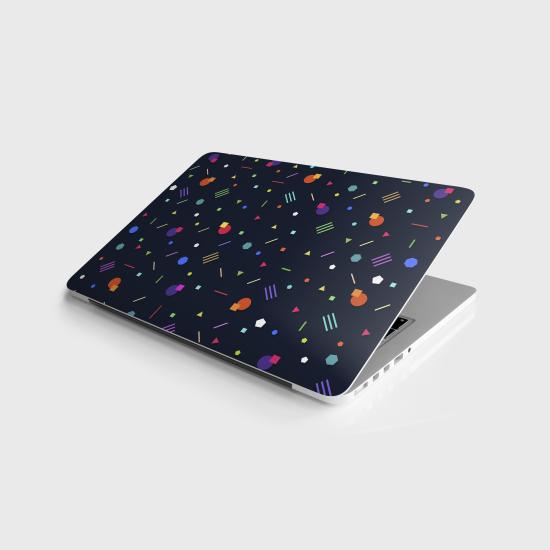 Laptop Sticker Notebook Pc Kaplama Etiketi Geometry Absract