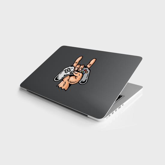 Laptop Sticker Bilgisayar Notebook Pc Kaplama Etiketi Rock Gamer Kol