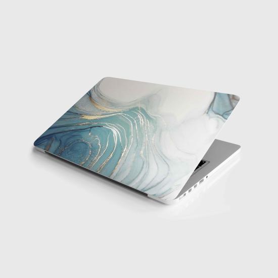 Laptop Sticker Notebook Pc Kaplama Etiketi Soyut Sanat