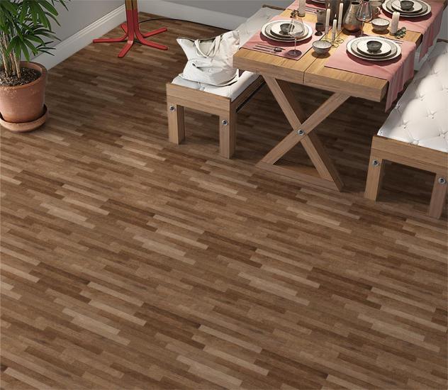 Yer Kaplama Zemin Kaplama Folyosu 65x130 cm Light Brown Parquet