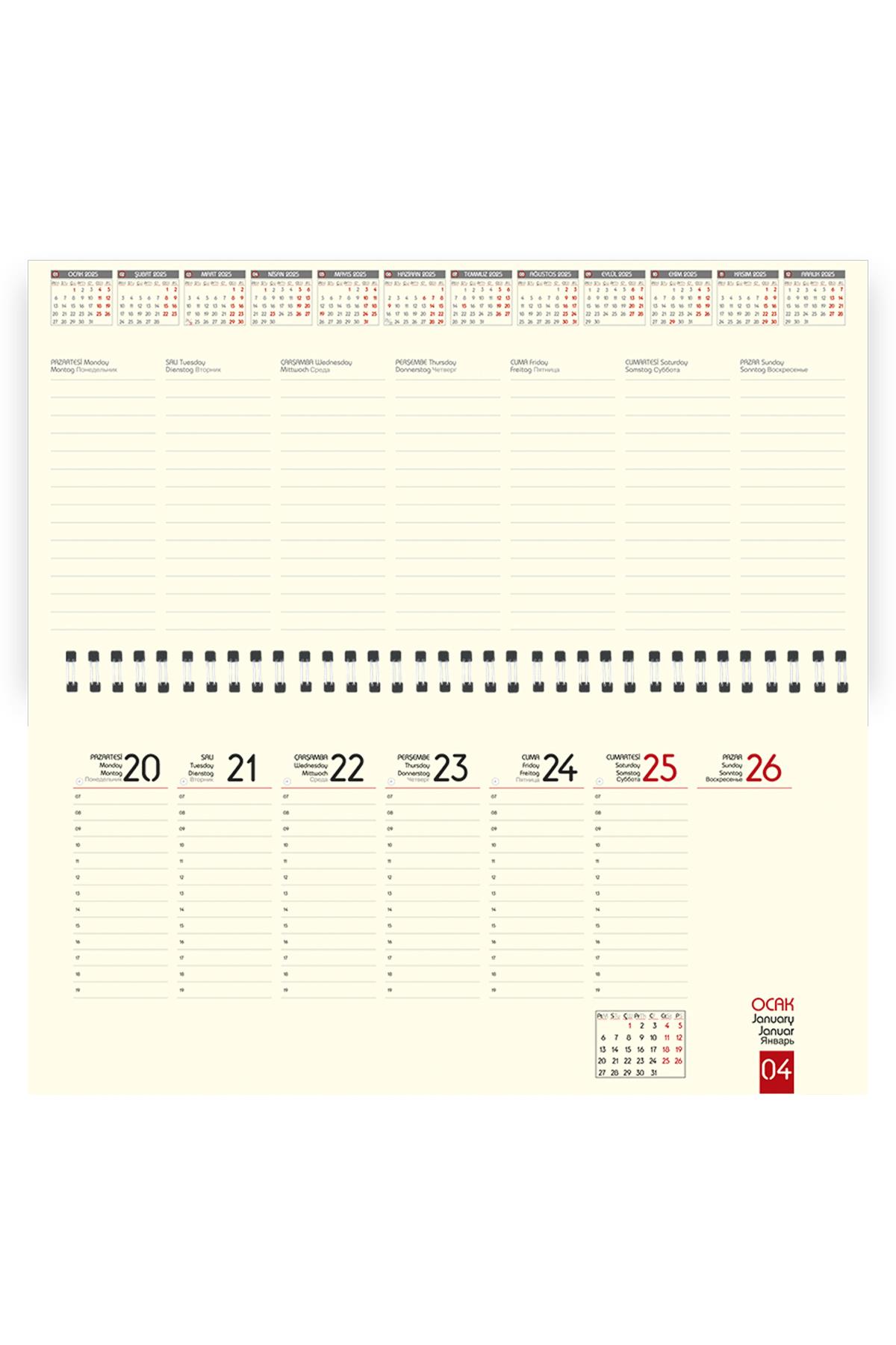 2025%20Haftalık%20Masa%20Takvimi%20Masa%20Sümeni%20Orta%20Boy%2031x14,5%20cm